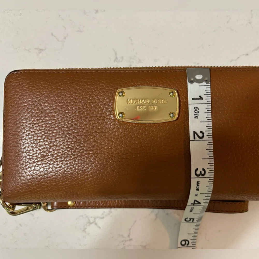 Michael Kors Tan Leather Wallet
